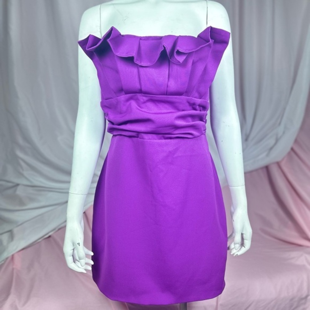 🅽🅴🆆 DO+BE sleeveless Vivian dress in violet / purple, size Large